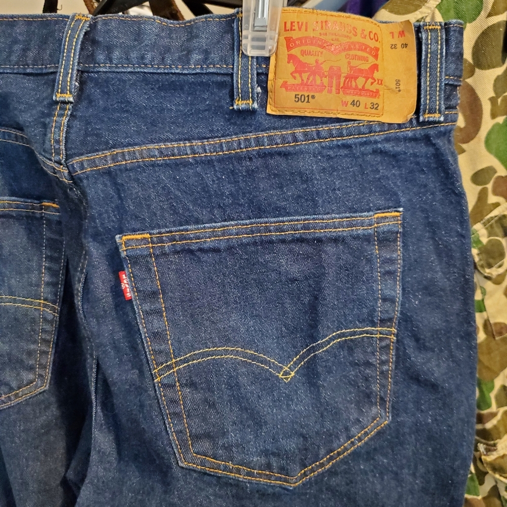 Levi's 501 Blue Jeans 40 x 32 NWOT